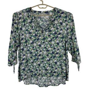 Anne Carson Woman Floral Blouse 3X Rayon